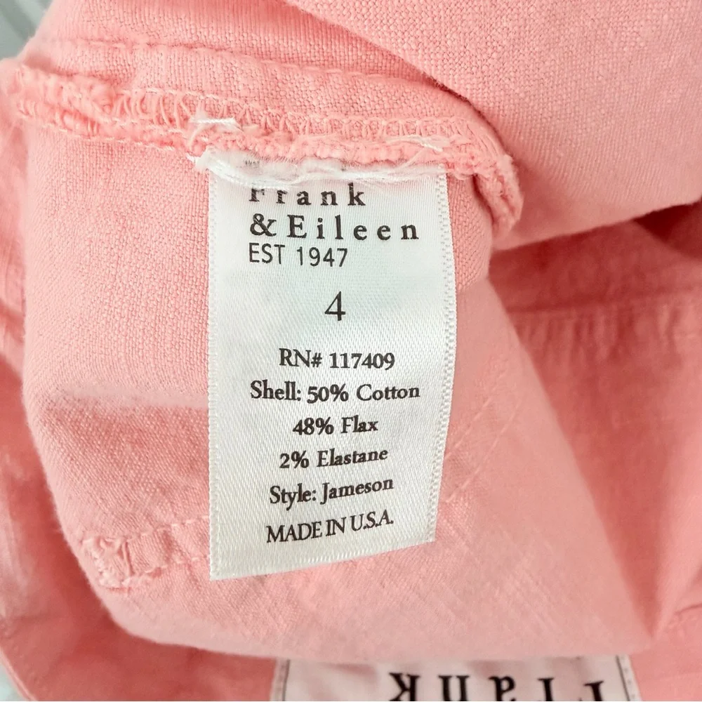 NWT Frank & Eileen Pink Jameson Jogger Pants - Picture 8 of 9